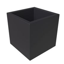 LeisureMod Fern Square Planter  Crete Collection  Fiberstone + MgO Cla... - $1,077.37 MXN