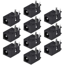 uxcell PCB Mount 4.0mm x 1.7mm 3 Pin Video DC Power Connector Socket DC023 Black - £12.58 GBP