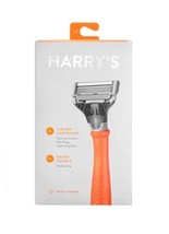 HARRY&#39;S RAZOR, (2) 5-Blade Cartridges and 1 Razor Handle, Bright Orange - £11.75 GBP