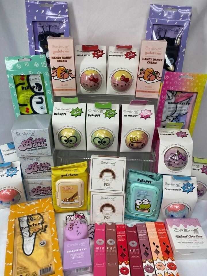 The Creme Shop Gift Sets Bath Bomb Face Mask Lotion Cleanser Wipes YOU C... - $3.85+