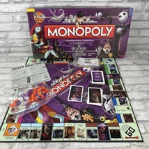 MONOPOLY Nightmare Before Christmas Collector&#39;s Edition Monopoly Used CO... - $27.42
