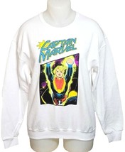 Marvel CAPTAIN MARVEL Soaring Girls White Pullover Women Sweatshirt (Sma... - $27.71