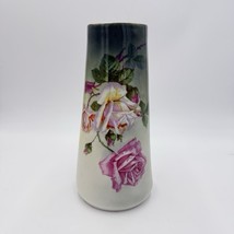 Antique Carl Tielsch CT Altwasser Silesia Germany Hand Painted Vase 1900... - $99.00