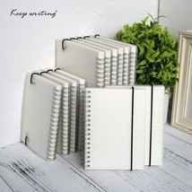 A5 A6 Spiral Book Coil Notebook Lined Grid Paper Journal Diary Sketchbook School - £11.86 GBP