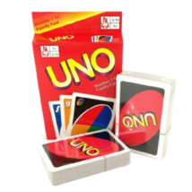 UNO Card Game Classic 108 Cards Family Fun Playing Time Together Kid You... - £7.61 GBP