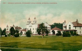 DB Postcard CA G093 Sherman Institute Government Indian School Riverside ca1915 - £7.64 GBP