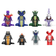 8pcs Basilisk Series Ninjago Legion Building Blocks Figure Assembled Toy - $412.24 MXN