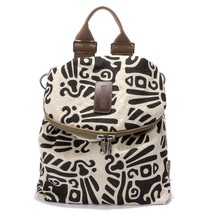 MANJIANGHONG Casual Hit Color Canvas Backpack New Listing Large Capacity Simple  - £41.39 GBP