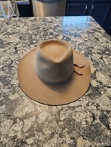 Akubra Snowy River Western Cowboy Vintage Hat Pure Fur Felt Size 54 Aust... - £77.90 GBP