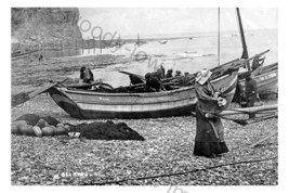 pt4018 - Yorks - Early Fishermen bring in their Catch, Staithes - print 6x4 - £2.19 GBP