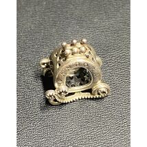 Pandora 925 Sterling Silver Cinderella Carriage Charm Sky - $31.09
