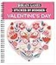 Brain Games - Sticker by Number: Valentine&#39;s Day - £8.89 GBP