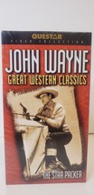 JOHN WAYNE GREAT WESTERN CLASSICS THE STAR PACKER VHS NEW Sealed - $1.49