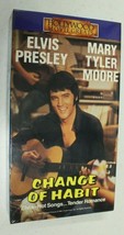 Elvis Presley&#39;s Change Of Habit VHS Tape Sealed New Mary Tyler Moore S2B - £9.56 GBP