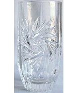 2 -10 Oz Flat Tumbler Glass Nachtmann Crystal Astra Pattern Pinwheel &amp; Star - £19.54 GBP
