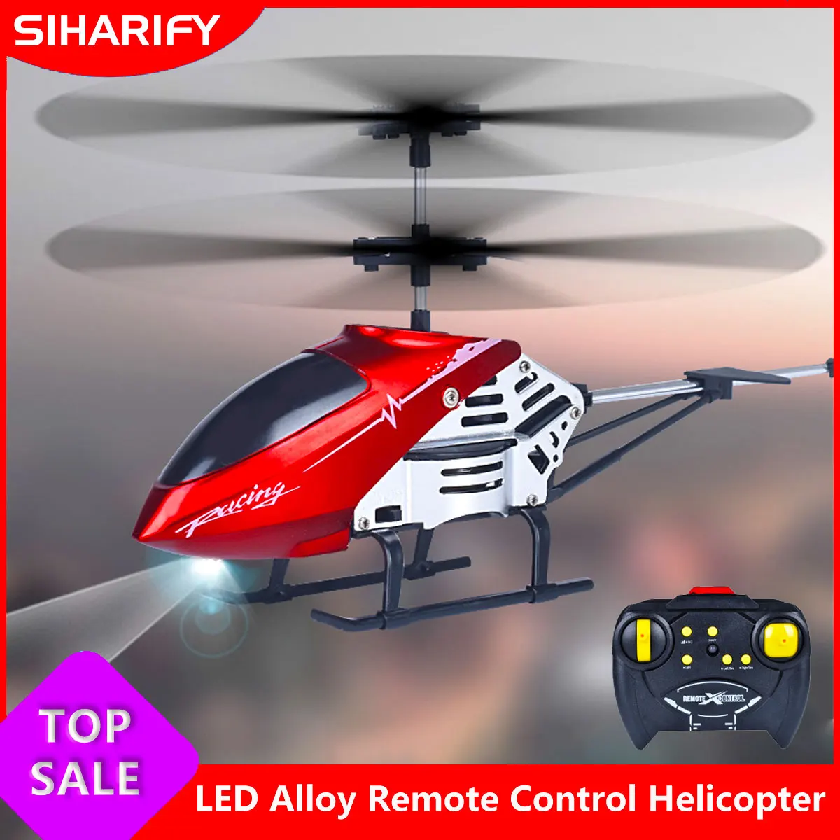 New Remote Control Helicopter Big Extra Large Size 20cm Rc 2.4G 3.5Ch Altitude - £24.67 GBP