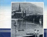 HEIDELBERGER Fremdenblatt Magazine July 1961 Germany Tourism - £10.89 GBP