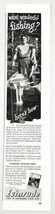 1947 Print Ad Evinrude Four Outboard Motors Huge Fish Milwaukee,WI - £8.57 GBP