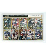 Seattle Seahawks Trading Card Set 10 Action Packed Premiere National Tea... - £5.05 GBP