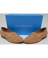 Jack Rogers Ginny Size US 6 M Women&#39;s Rattan Loafers Slip-On Shoes Cork ... - $53.45