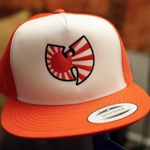 Wu-Tang Japanese, Japan Sun Flag, 90s Hip Hop Rap Trucker Baseball Hat - £27.37 GBP