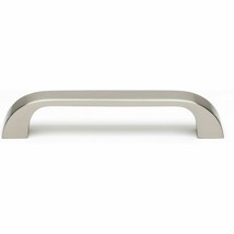 Alno A701-35-SN Brass Cabinet Pull 3-1/2&quot; Length Satin Nickel Finish Pull Handle - £7.17 GBP