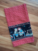 VTG Daisy Kingdom Raggedy Ann Andy “Back To School” Border Fabric 70&quot; Valance - £10.27 GBP