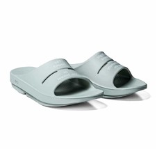 Oofos X Takahiromiyashitathesoloist. Men Slide Sandal Cosmic Gray - $79.00
