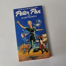 Peter Pan Mary Martin VHS Musical Movie - $3.96