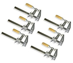 Set of 6 - EDM, 6&quot; Steel Bar Clamp Tool, Ratchet Quick Release for Metal... - €28,23 EUR