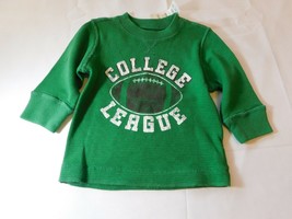 The Children's Place Baby Boy's Long Sleeve Waffle Shirt Size Variations Green - $12.99