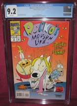 ROCKO&#39;S MODERN LIFE #5 MARVEL COMIC 1994 CGC 9.2 NEAR MINT- WHITE PAGES - £47.85 GBP