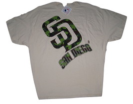 San Diego Padres Military T Shirt 3XL Off White NWT Off. Lic. - £15.17 GBP