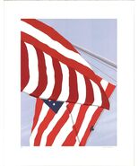 GRETCHEN DOW SIMPSON Flags SIGNED 37.5" x 30" Serigraph 1991 Contemporary - $2,722.50