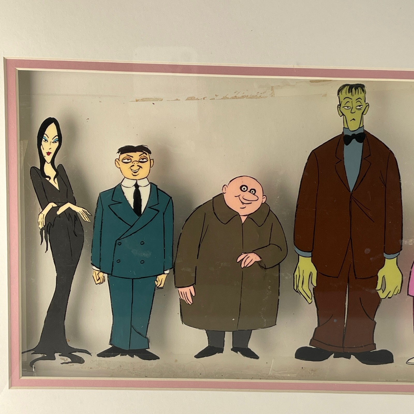 "The Addams Family" 1973 Hanna-Barbera Animated Character Size Acrylic Cel-
s... Item image 8