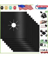 Temperature Resistant Stove Burner Covers - 8 Pack, 0.3mm Dual Thickness - $31.87 CAD