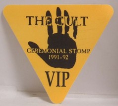 THE CULT - VINTAGE ORIGINAL TOUR CLOTH CONCERT BACKSTAGE PASS ***LAST ON... - $186.40 MXN