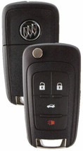 NEW Buick LaCrosse 2010-2016 Remote Flip Key Fob OHT01060512 USA Stock A+++ - £11.07 GBP