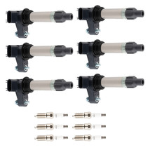 6pcs Ignition Coils &amp; 6pcs Spark Plugs for Buick Cadillac Chevy GMC V6 U... - £62.69 GBP