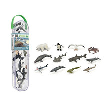 CollectA Marine Figures in Tube Gift Set (Pack of 12) - 3 - $32.14