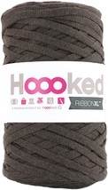 Hoooked Ribbon XL Yarn-Tobacco Brown - £16.02 GBP