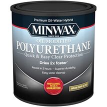 Minwax Water Based, Oil-Modified Polyurethane Protective Wood Finish, Clear - $39.63