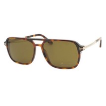 Tom Ford Crosby FT 910 53J Tortoise Gold Brown Lens Sunglasses 59-16-140 W/Case - $189.00