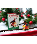 Hallmark Merry Miniatures Mickey Express Goofy&#39;s Caboose Ornament 1998 - £9.50 GBP