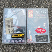 Kenny G Lot of 2 Sealed Cassettes Miracles The Holiday Album 1994 &amp; G-Force 1988 - £11.41 GBP