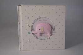 Cute Handmade Pale Pink Elephant 6&quot; x 4&quot; Slip in Photo Album - £19.12 GBP