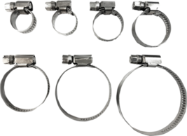Parts Unlimited Pack of 10 Embossed Corrosion Resistant Hose Clamps 25mm... - £13.54 GBP
