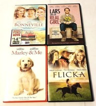 Bonneville, Lars And The Real Girl, Marley And Me &amp; Flicka DVD Lot - £9.27 GBP