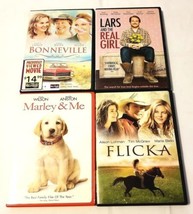 Bonneville, Lars And The Real Girl, Marley And Me &amp; Flicka DVD Lot - £8.77 GBP