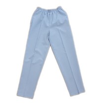 BonWorth Pull On Elastic Waist Blue Pants ~ Sz S ~ High Rise ~ 29&quot; Inseam - £17.93 GBP